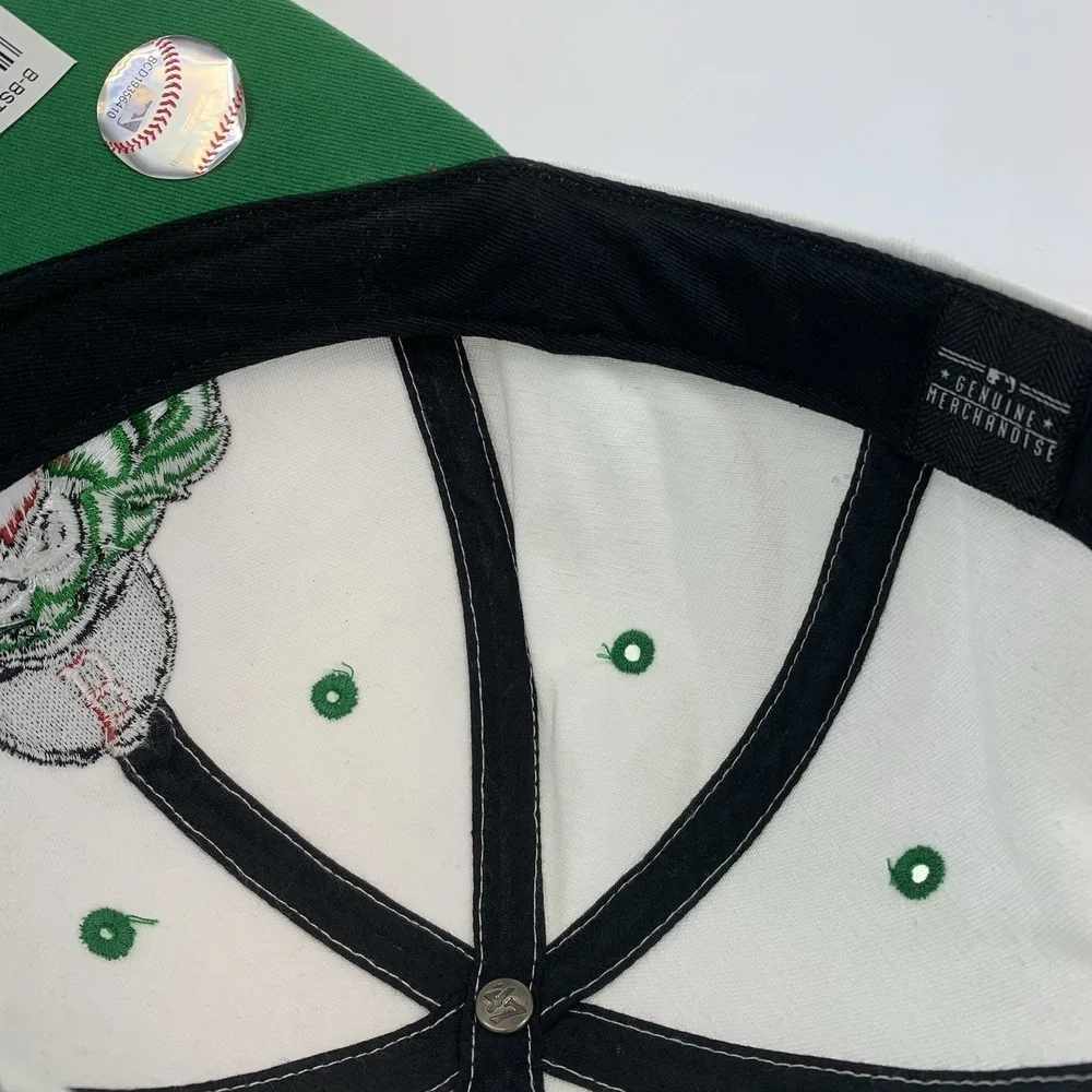 WALLY Red Sox KIDS Hat Boston Green Monster White Adjustable '47 Baseball Cap